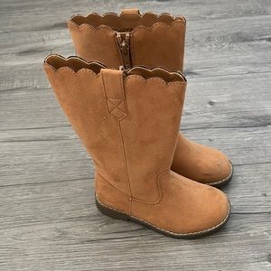 Baby Gap suede knee high boots